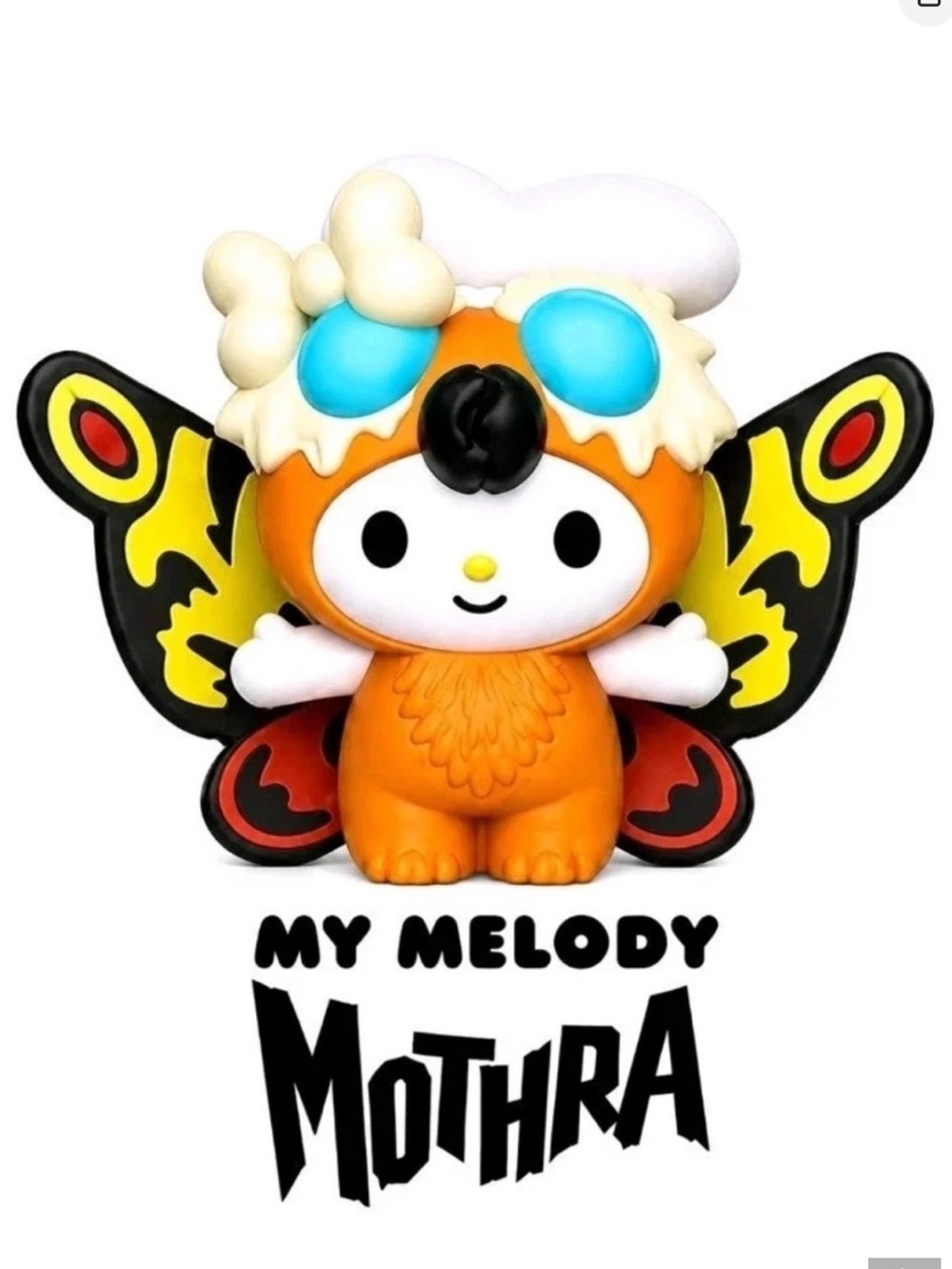 McDonald's Hello Kitty & Friends Godzilla My Melody-Mothra Happy Meal Figure #3